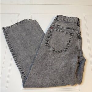BDG (Urban Outfitters) Unisex Washed Gray Relaxed Jeans Wide Leg 90s style